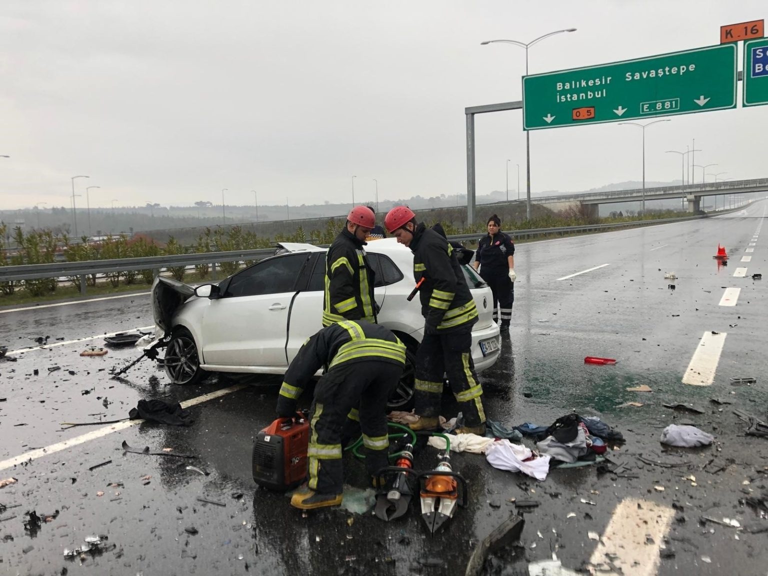 Kırkağaç’ta Feci Kaza: 2 Kişi Hayatını Kaybetti