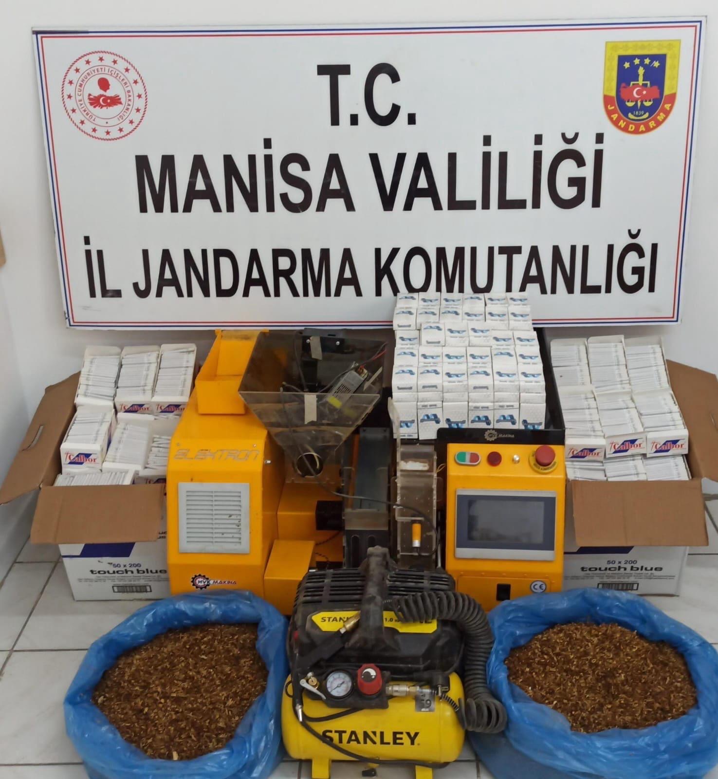 Soma’da Kaçak Sigara Operasyonu: Binlerce Makaron Ele Geçirildi