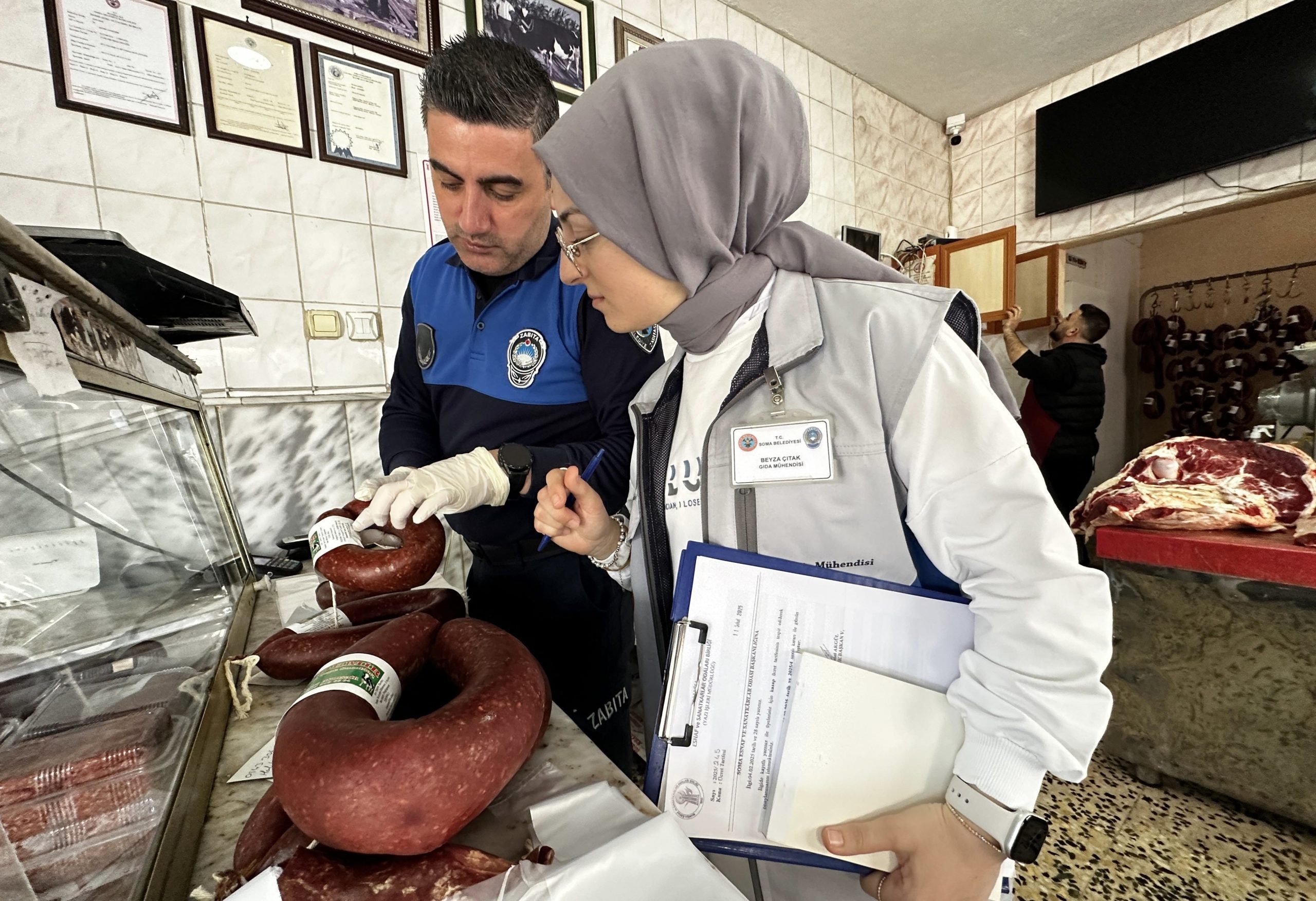 Soma Belediyesi’nden Kasaplara Sıkı Denetim
