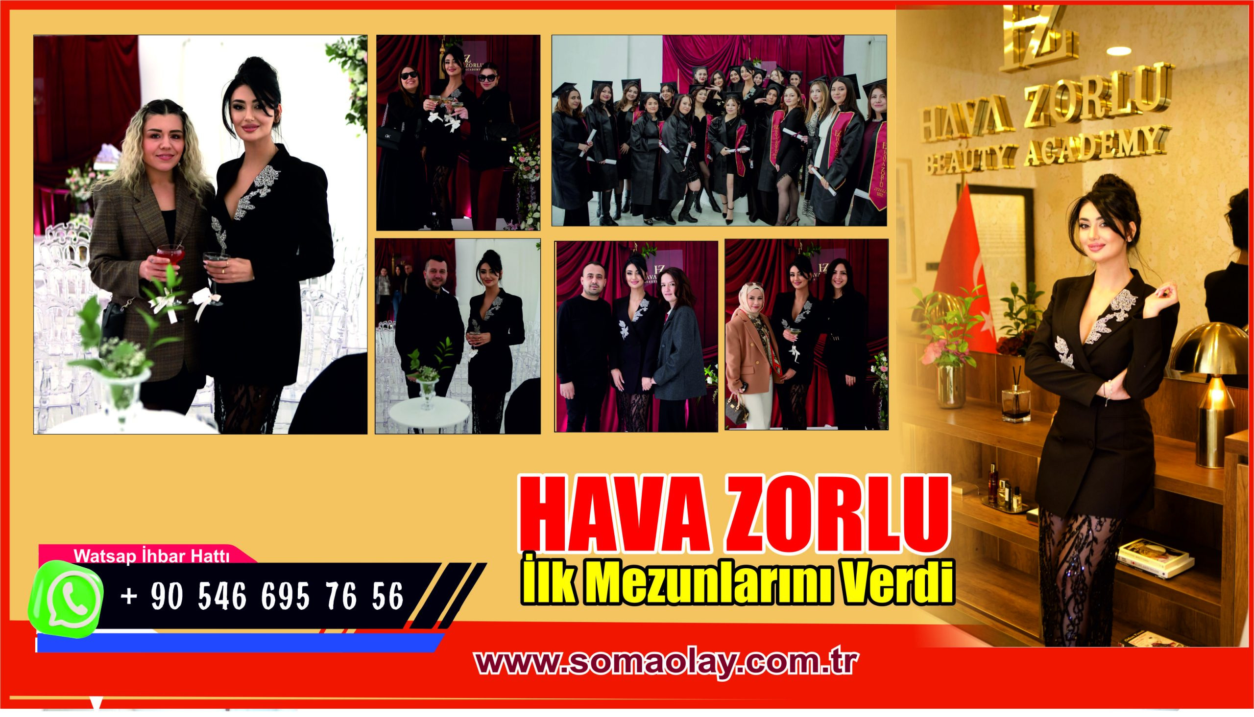 Hava Zorlu Güzellik Akademisi İlk Mezuniyetini Gerçekleştirdi