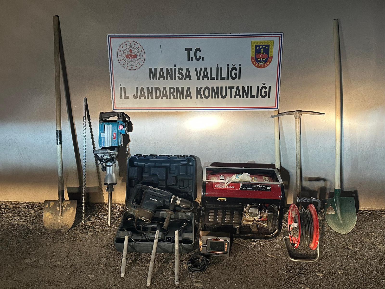 Ormanda Kaçak Kazıya Suçüstü