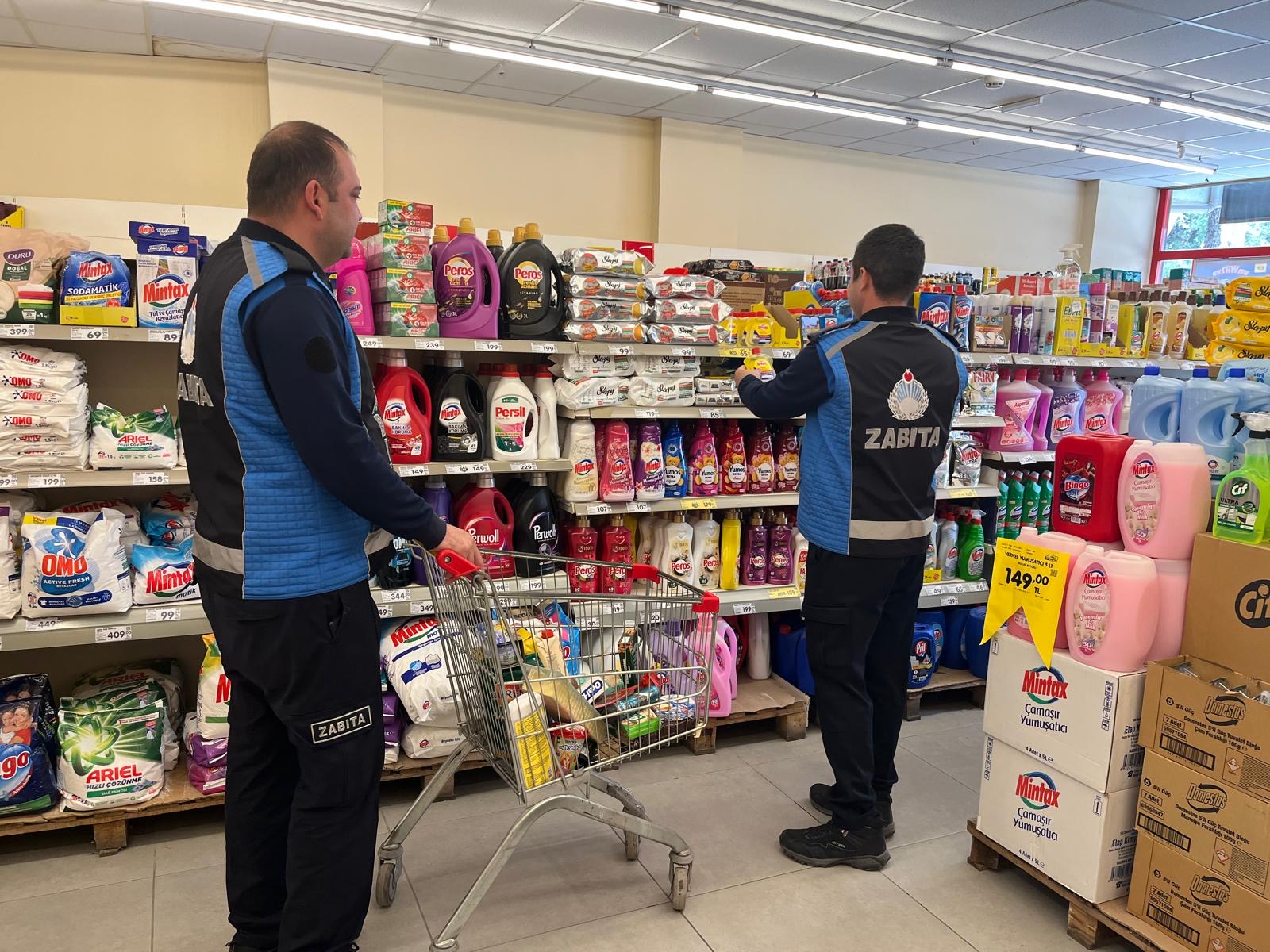 Soma’da Market Denetimleri Aralıksız Sürüyor