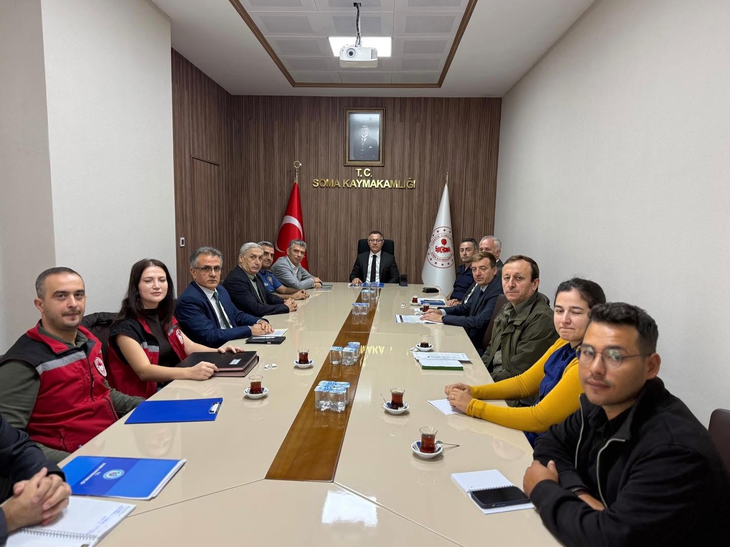 Soma’da Sahipsiz Hayvanlara Yönelik Çalışmalar Masaya Yatırıldı